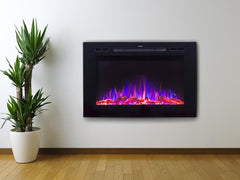 Touchstone 40-In Forte Built-In Electric Fireplace