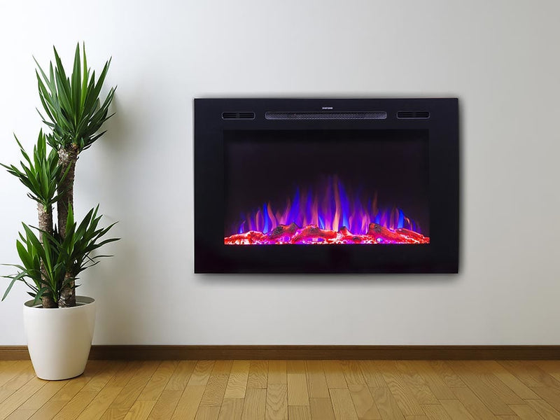 Touchstone 40-In Forte Built-In Electric Fireplace