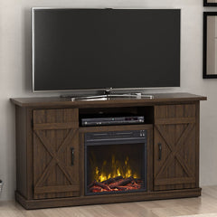 Killian Electric Fireplace Media Console in Espresso