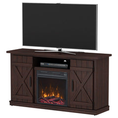 Killian Electric Fireplace Media Console in Espresso