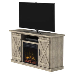 Killian Electric Fireplace Media Console in Ashland Pine