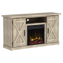 Killian Electric Fireplace Media Console in Ashland Pine