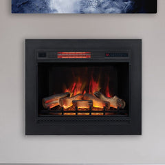 ClassicFlame 28-In 3D SpectraFire Plus Infrared Electric Fireplace Insert