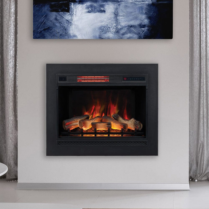 ClassicFlame 28-In 3D SpectraFire Plus Infrared Electric Insert & Trim Kit