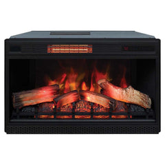 ClassicFlame 32-In 3D Spectrafire Plus Infrared Electric Fireplace Insert