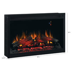 ClassicFlame 36-In 120V Traditional Builders Box