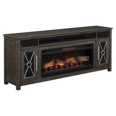 Heathrow Infrared Electric Fireplace Entertainment Center in Tifton Oak - 42MMS6342-O131