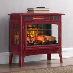 Duraflame 3D Cinnamon Infrared Electric Fireplace Stove with Remote Control