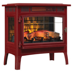 Duraflame 3D Cinnamon Infrared Electric Fireplace Stove with Remote Control