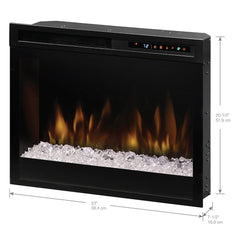 Dimplex 23-In Multi-Fire XHD Contemporary Plug-In Electric Fireplace Insert