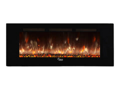 Caesar Fireplace 60-In Wall Mount Electric Fireplace w/ Back-lighting