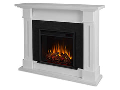 Kipling Electric Fireplace Mantel Package in White