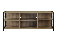 Asher TV Stand in Tudor Oak