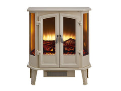 HearthPro Cream Infrared Electric Fireplace Stove