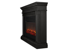 Beau Infrared Electric Fireplace Mantel Package in Grey