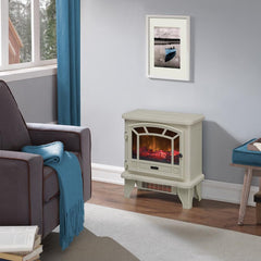 Duraflame Cream Electric Fireplace Stove