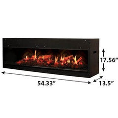 Dimplex Opti-V Duet Built-In Electric Fireplace