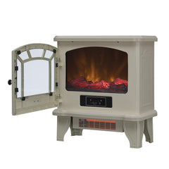 Duraflame Cream Electric Fireplace Stove