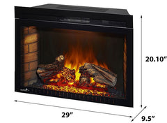 Continental 29-In Plug-In Electric Fireplace - CEFB29H