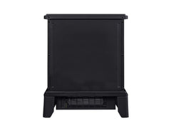 Duraflame Black Infrared 3D Freestanding Stove with Pedestal Base