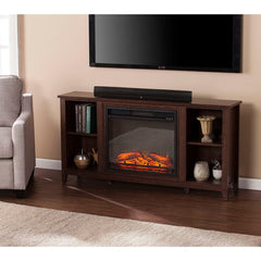 Parkdale Electric Fireplace Media Console in Espresso