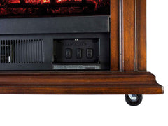 Sheridan Infrared Electric Fireplace Heater in Cherry