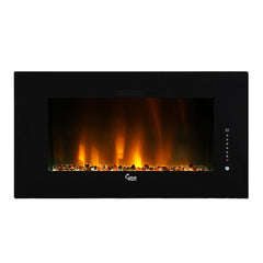 Caesar Fireplace 50-In Wall Mount Electric Fireplace