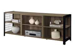 Asher TV Stand in Tudor Oak