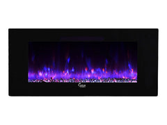 Caesar Fireplace 50-In Wall Mount Electric Fireplace w/ Back-lighting