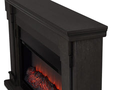 Carlisle Infrared Electric Fireplace Mantel Package in Grey