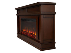 Torrey Infrared Electric Fireplace Mantel Package in Dark Walnut