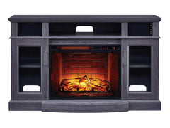 Fremont Infrared Electric Fireplace Media Console in Gray Ash