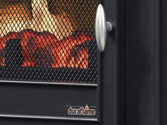 Duraflame Black Infrared 3D Freestanding Stove with Pedestal Base