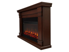 Carlisle Infrared Electric Fireplace Mantel Package in Chestnut Oak