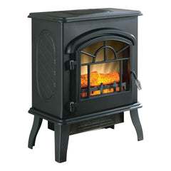 HearthPro Black Electric Fireplace Stove