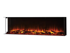 SimpliFire 55-in Scion Trinity Linear Electric Fireplace Package