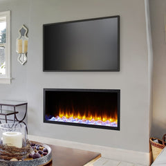 SimpliFire 43-in Scion Linear Built-In Electric Fireplace