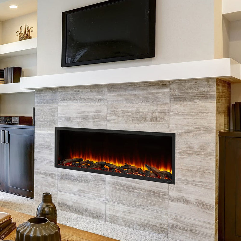 SimpliFire 55-in Scion Linear Built-In Electric Fireplace